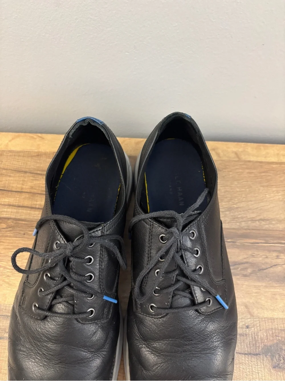 Cole Haan Grand Atlantic Lace Up Leather Oxford Black Men’s